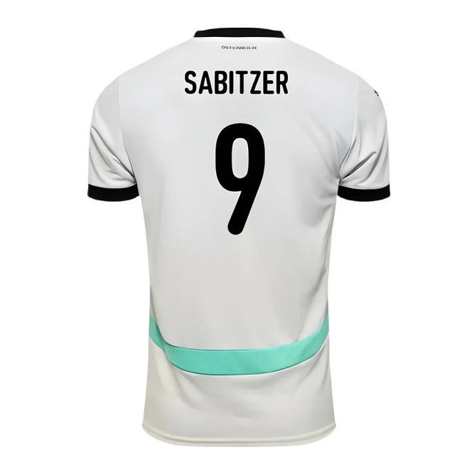2024-2025 Austria Away Shirt (Sabitzer 9)-Vantage Point Soccer