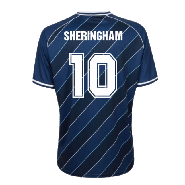 Tottenham 1986 Retro Away Shirt (SHERINGHAM 10)-Vantage Point Soccer