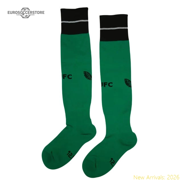 2023-2024 Newcastle Away Socks (Green) - Kids-Vantage Point Soccer