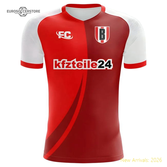 Union Berlin 2022-2023 Home Concept Football Kit-Vantage Point Soccer