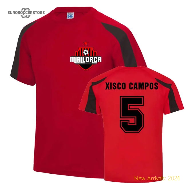 Xisco Campos Mallorca Sports Training Jersey (Red)-Vantage Point Soccer
