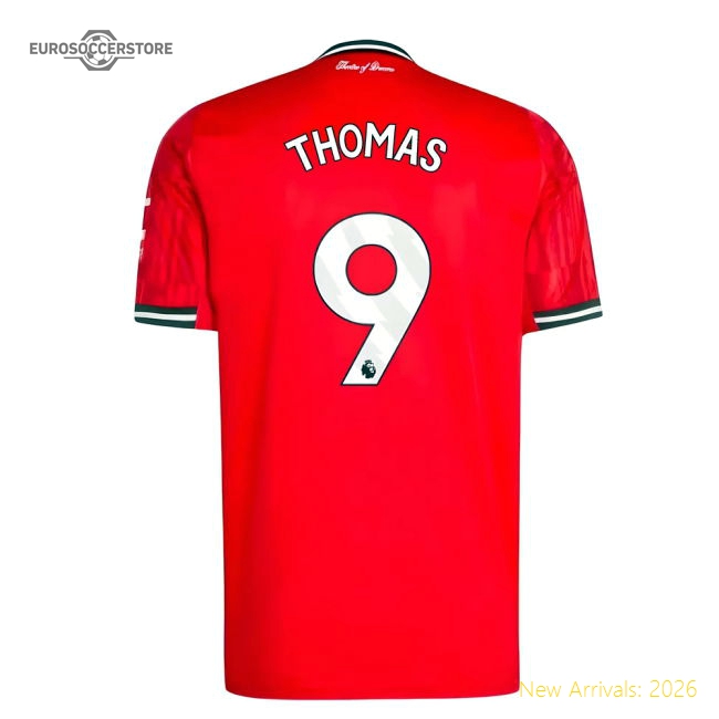 2025-2026 Man Utd Home Shirt (Thomas 9)-Vantage Point Soccer