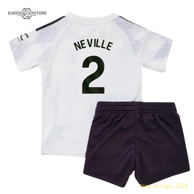 2025-2026 Man Utd Away Baby Kit (Neville 2)-Vantage Point Soccer