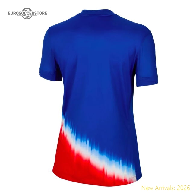 2024-2025 USA United States Away Shirt (Ladies)-Vantage Point Soccer