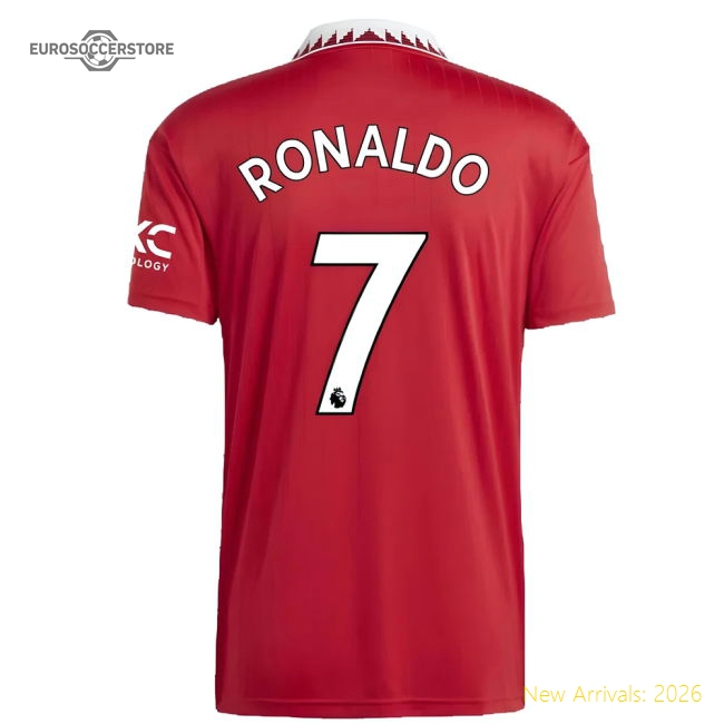 2022-2023 Man Utd Home Shirt (RONALDO 7)-Vantage Point Soccer