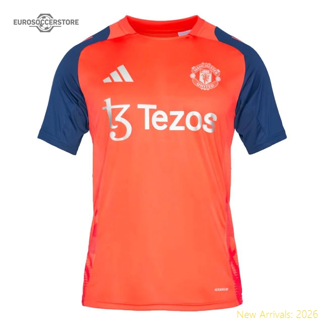 2024-2025 Man Utd Training Jersey (Red) (Beckham 7)-Vantage Point Soccer