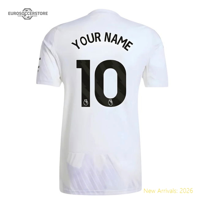 2025-2026 Man Utd Away Shirt (Your Name)-Vantage Point Soccer
