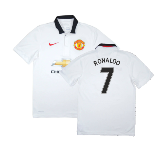 Manchester United 2014-15 Away Shirt (Very Good) (Ronaldo 7)-Vantage Point Soccer