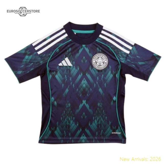 2025-2026 Leicester City Away Shirt - Kids-Vantage Point Soccer