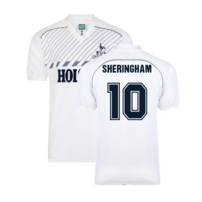 Tottenham 1986 Retro Home Shirt (SHERINGHAM 10)-Vantage Point Soccer