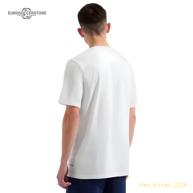 2025-2026 Arsenal US Tee (White)-Vantage Point Soccer