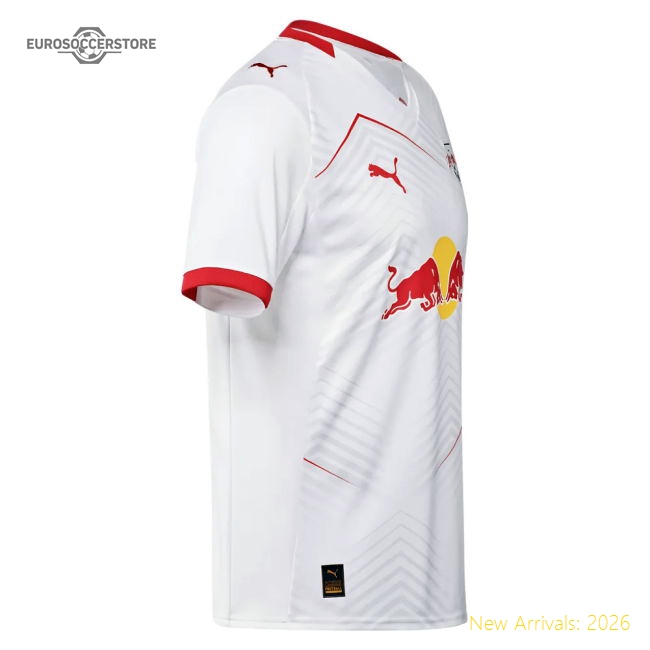 2025-2026 Red Bull Leipzig Home Shirt-Vantage Point Soccer