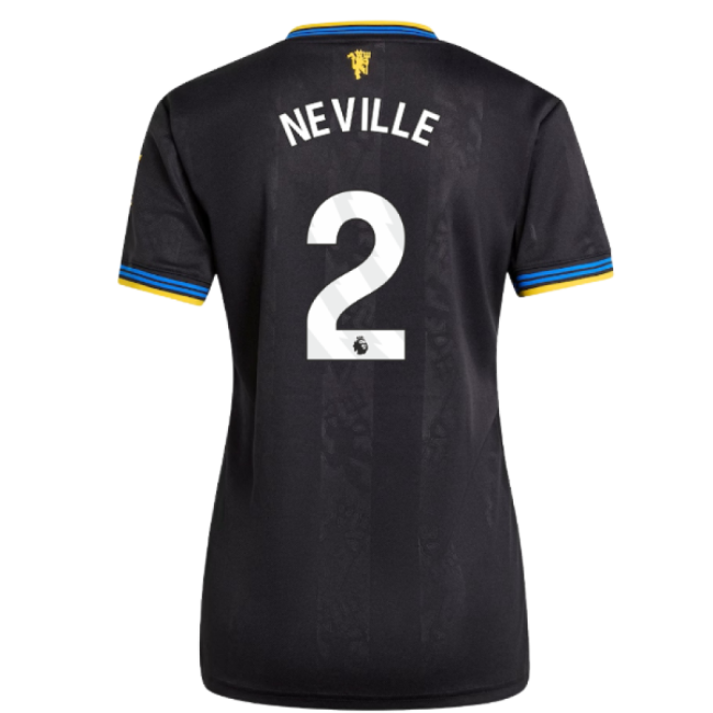 2025-2026 Man Utd Authentic Third Shirt (Womens) (Neville 2)-Vantage Point Soccer