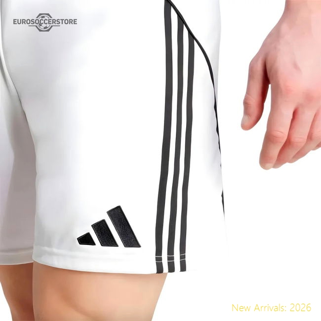 2025-2026 Man Utd Home Shorts (White)-Vantage Point Soccer