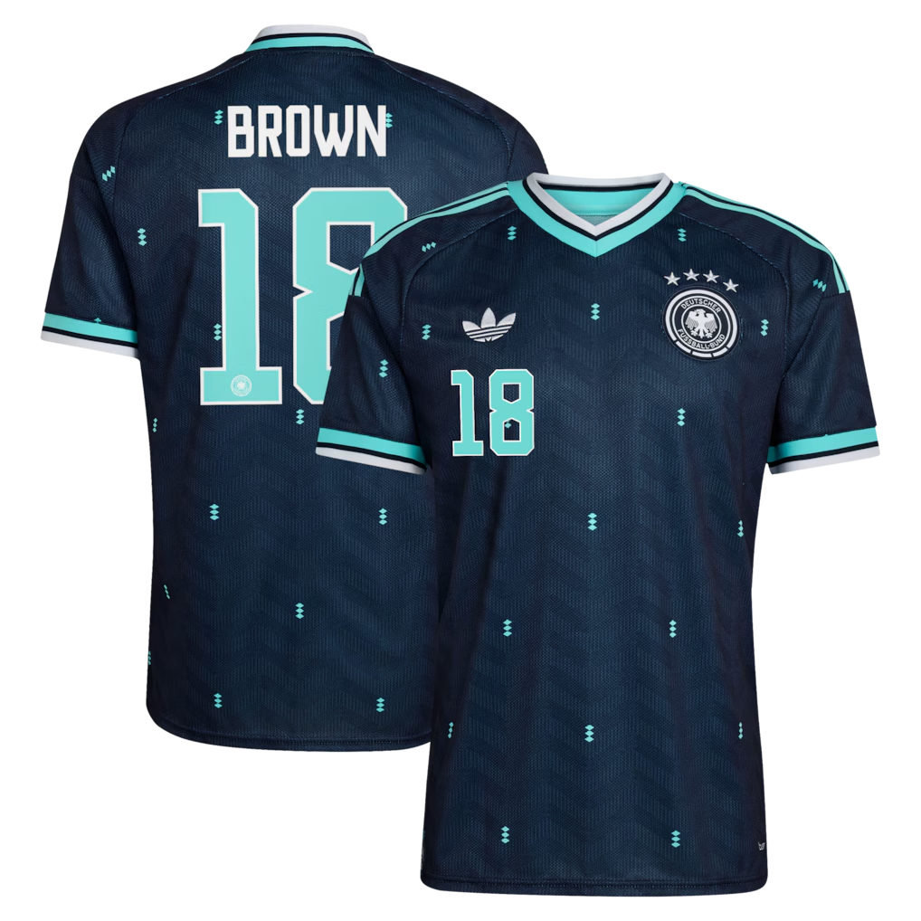 adidas Germany Away Shirt 2026 (Brown 18) | Vantage Point Soccer