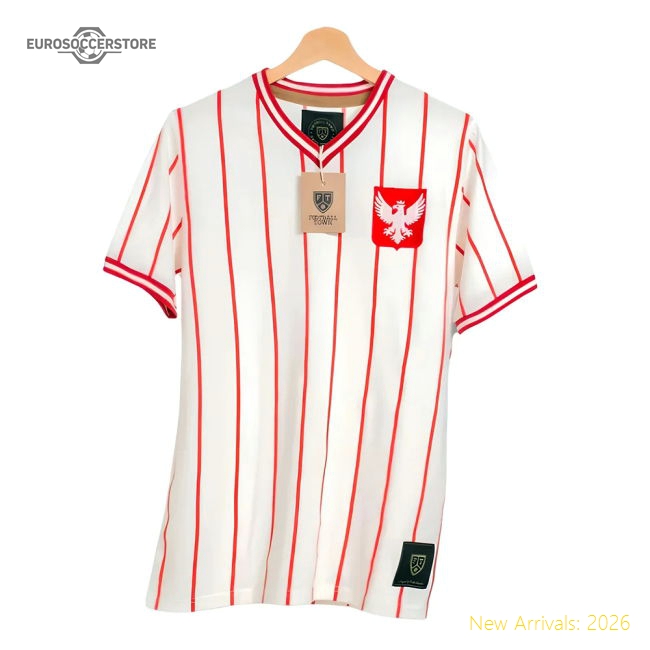 Poland Orly Home Retro Football Shirt-Vantage Point Soccer