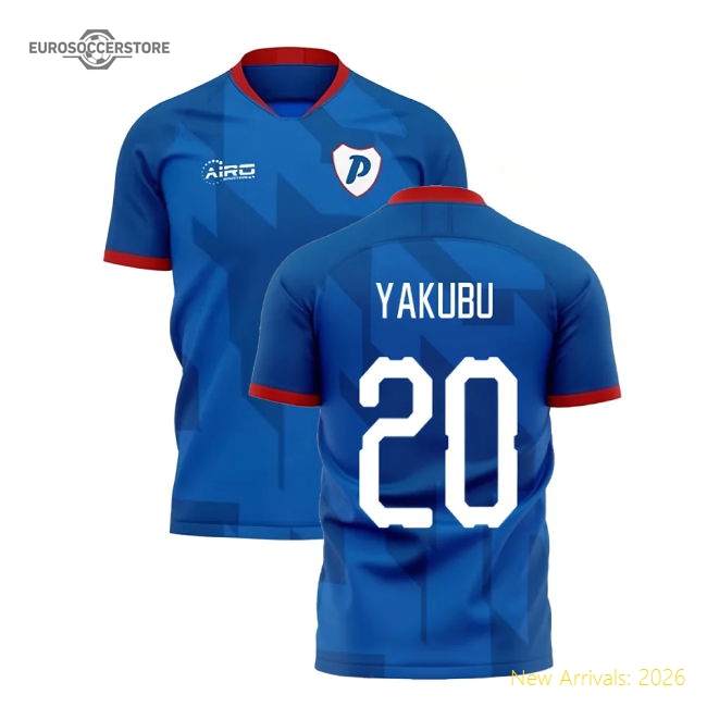 2025-2026 Portsmouth Home Concept Football Shirt (Yakubu 20)-Vantage Point Soccer