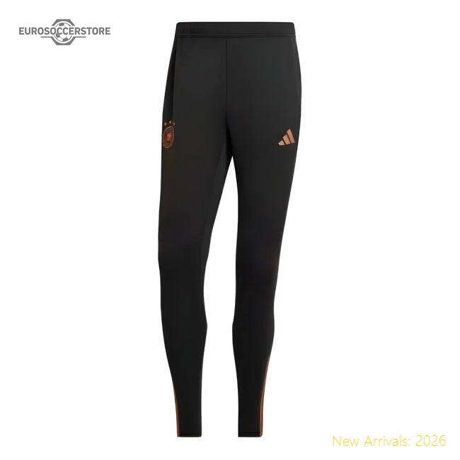 2022-2023 Germany Training Pants (Black)-Vantage Point Soccer