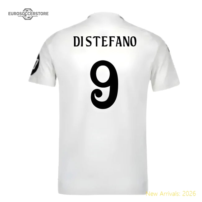 2024-2025 Real Madrid Authentic Home Shirt (Di Stefano 9)-Vantage Point Soccer