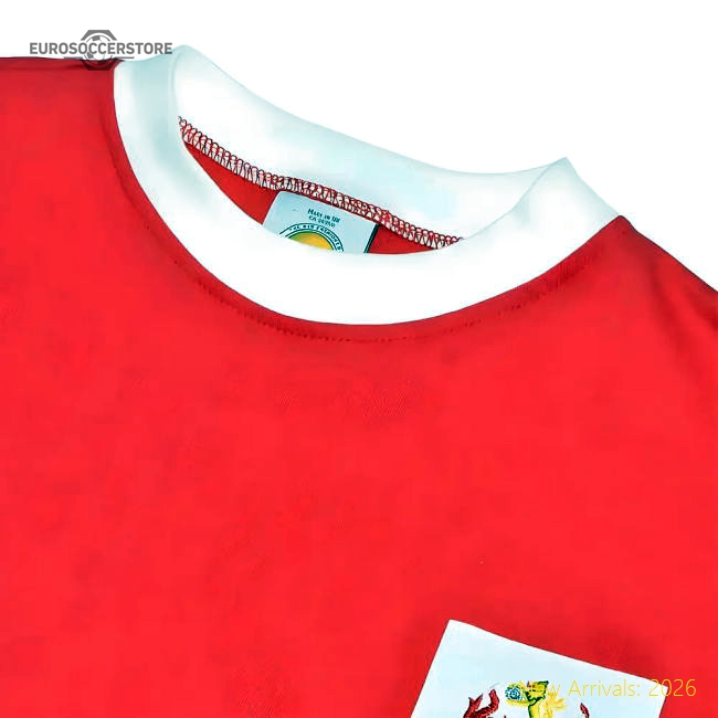 Crewe Alexandra 1960-1963 Retro Football Shirt-Vantage Point Soccer