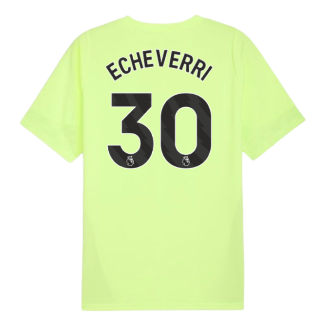 2025-2026 Man City Training Jersey (Fizzy Apple) (Echeverri 30)-Vantage Point Soccer