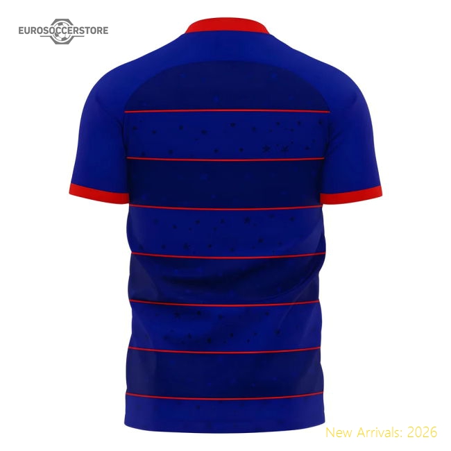 United States 2025-2026 Away Concept Football Kit (Libero) (PULISIC 10)-Vantage Point Soccer
