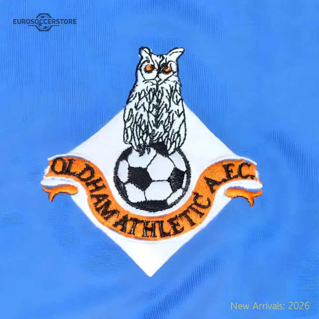 Oldham Athletic 1985-1987 Retro Football Shirt-Vantage Point Soccer