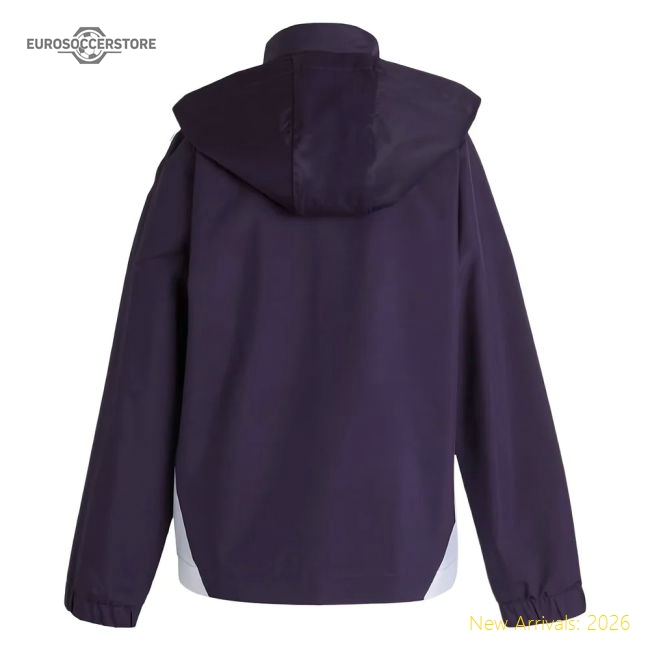 2025-2026 Man Utd Allweather Jacket (Aurora Plum) - Kids-Vantage Point Soccer