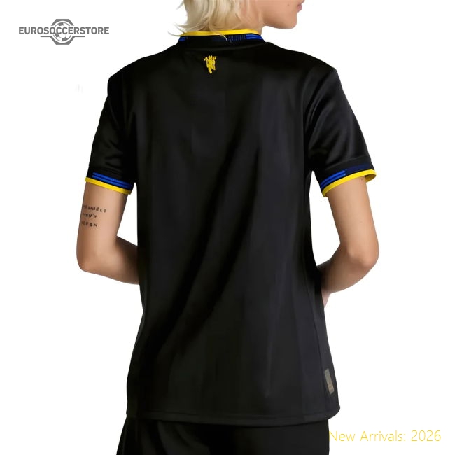 2025-2026 Man Utd Authentic Third Shirt (Womens)-Vantage Point Soccer