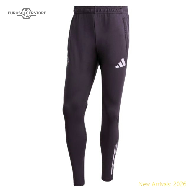 2025-2026 Man Utd Training Pants (Aurora Black)-Vantage Point Soccer