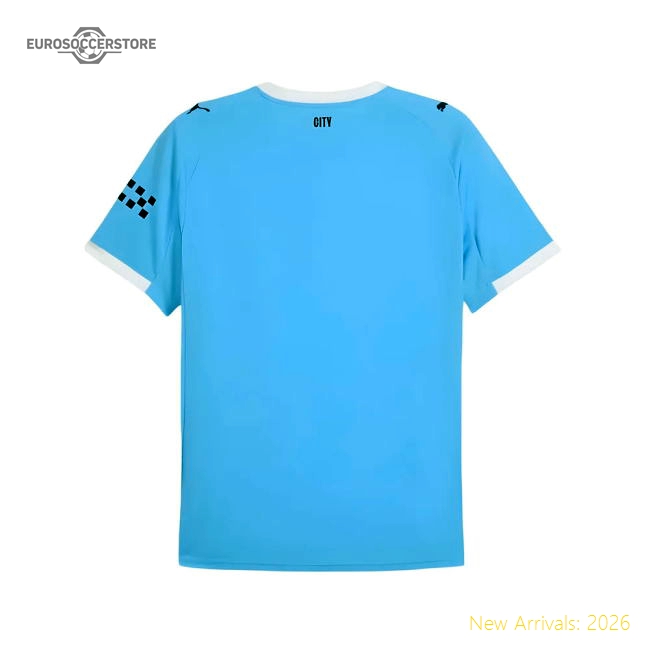 2025-2026 Man City Home Shirt-Vantage Point Soccer