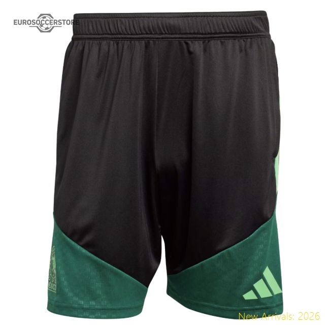 2026-2027 Mexico Training Shorts (Black)-Vantage Point Soccer