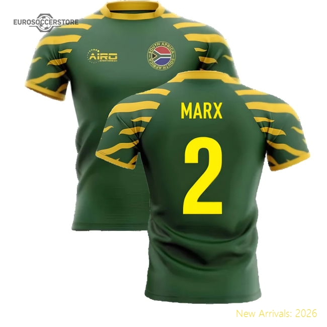 2025-2026 South Africa Springboks Home Concept Rugby Shirt (Marx 2)-Vantage Point Soccer