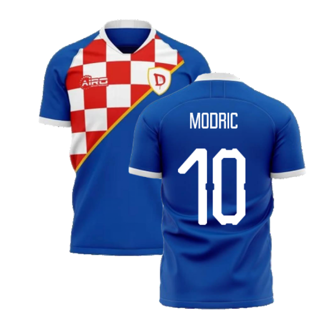 2025-2026 Dinamo Zagreb Home Concept Football Shirt (Modric 10)-Vantage Point Soccer