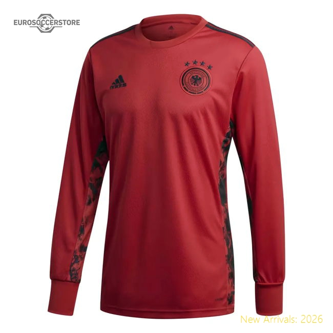 2020-2021 Germany Home Adidas Goalkeeper Shirt (Your Name)-Vantage Point Soccer