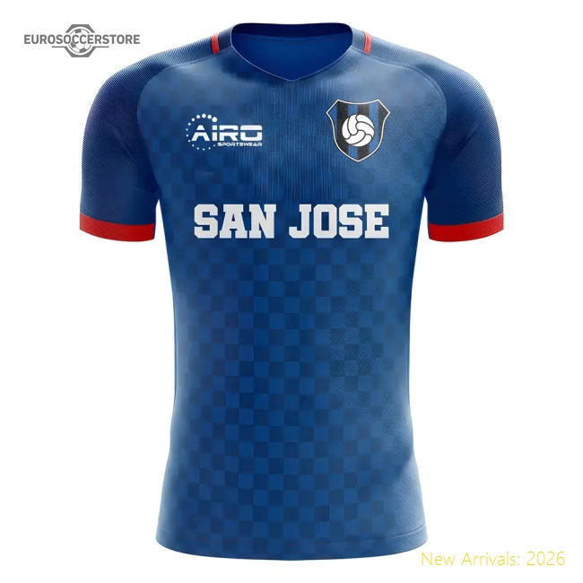 2025-2026 San Jose Home Concept Football Shirt - Baby-Vantage Point Soccer
