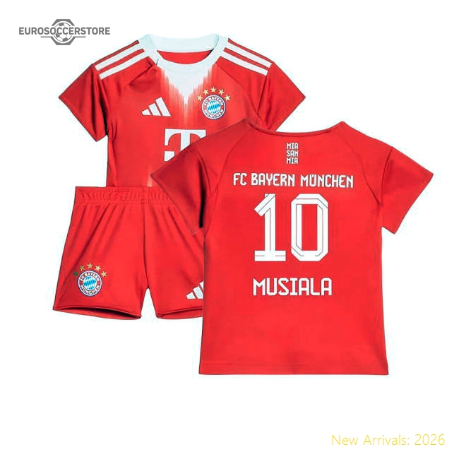 2025-2026 Bayern Munich Home Baby Kit (Musiala 10)-Vantage Point Soccer