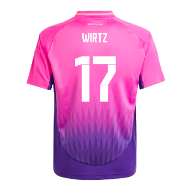 2024-2025 Germany Away Shirt (Kids) (Wirtz 17)-Vantage Point Soccer