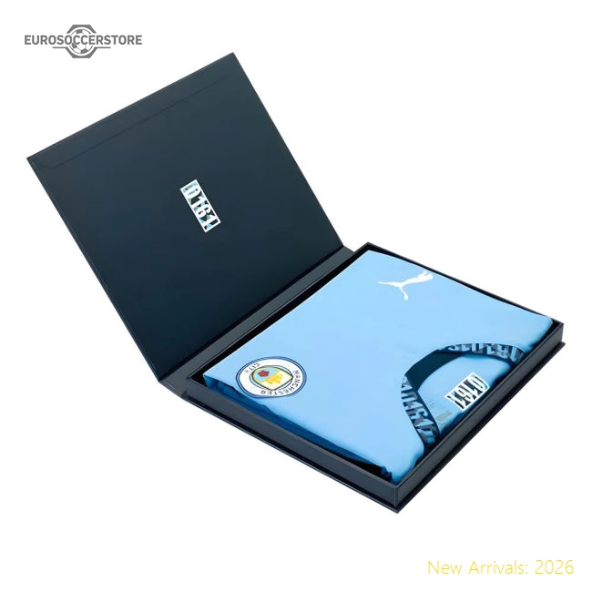 2024-2025 Man City Home Authentic Shirt with packaging-Vantage Point Soccer