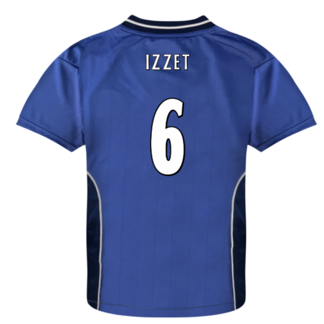 Leicester City 2002 Home Retro Shirt (Izzet 6)-Vantage Point Soccer