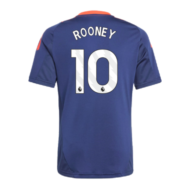 2024-2025 Man Utd Training Jersey (Night Indigo) - Kids (Rooney 10)-Vantage Point Soccer