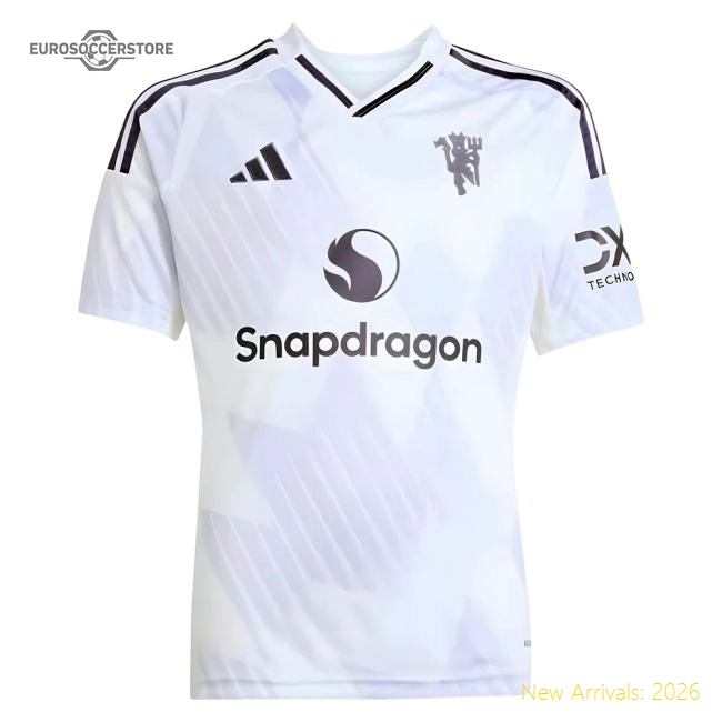 2025-2026 Man Utd Away Shirt (Kids)-Vantage Point Soccer