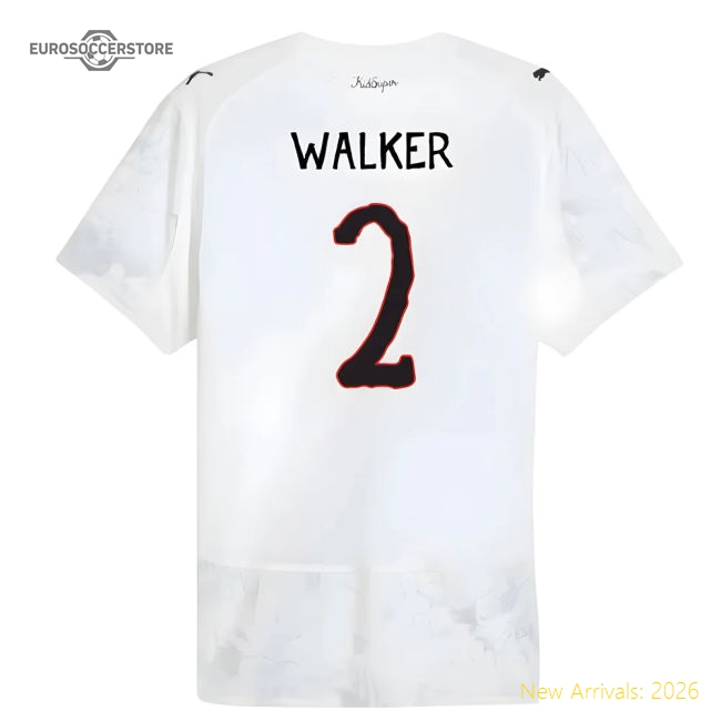 2025-2026 KIDSUPER x Manchester City CWC Authentic Shirt (White) (Walker 2)-Vantage Point Soccer