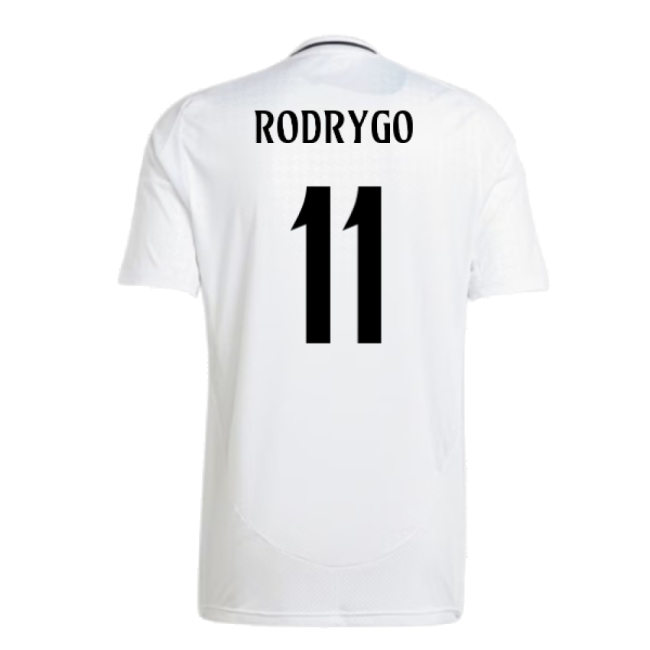 2024-2025 Real Madrid Home Shirt (Rodrygo 11)-Vantage Point Soccer