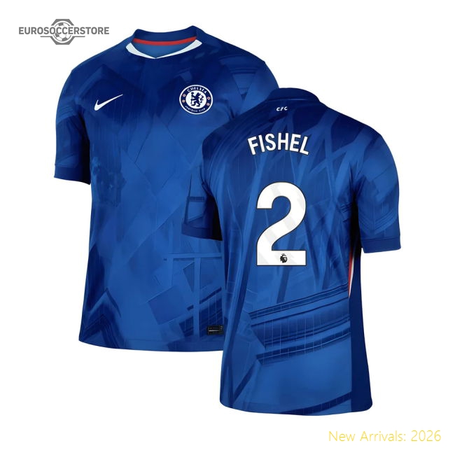 2025-2026 Chelsea Home Shirt (Fishel 2)-Vantage Point Soccer