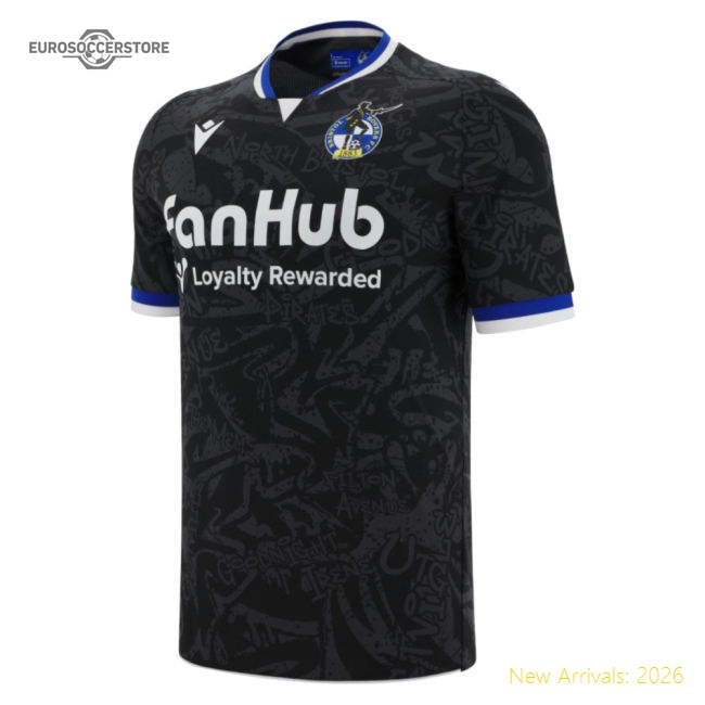 2025-2026 Bristol Rovers Away Shirt-Vantage Point Soccer