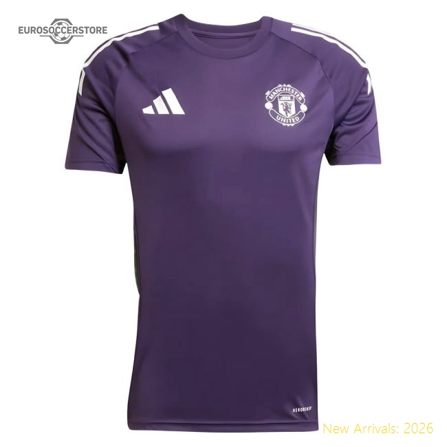 2025-2026 Man Utd Training Jersey (Aurora Plum)-Vantage Point Soccer