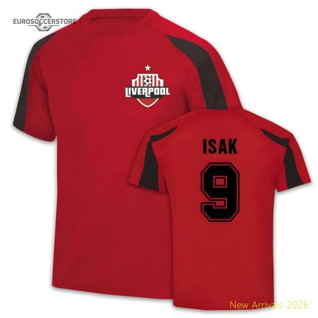 Alexander Isak Liverpool Sport Training Jersey (Blue)-Vantage Point Soccer