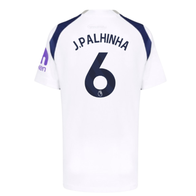 2025-2026 Tottenham Hotspur Home Shirt (Kids) (J.Palhinha 6)-Vantage Point Soccer