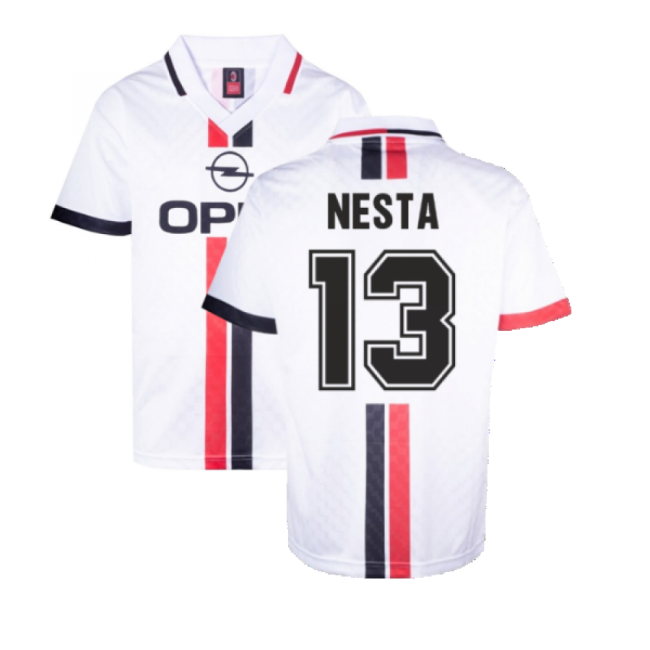 AC Milan 1996 Away Retro Shirt (NESTA 13)-Vantage Point Soccer